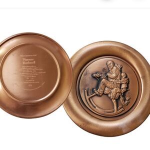 Norman Rockwell Copper Plate